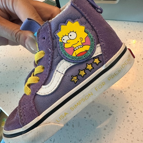 Vans X The Simpsons | Baby/Toddler Shoes | Size 5.5 - Picture 7 of 9